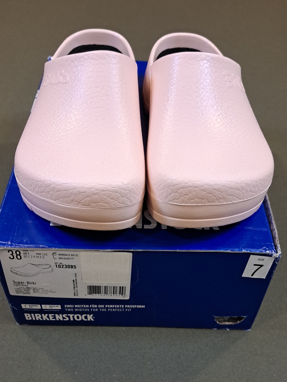 Birkenstock Super-Birki Clogs - Color: Light Rose - Size: Women 7 - Picture 3 of 10